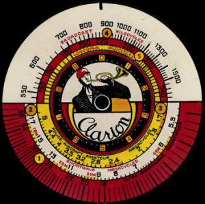 antique radio dial