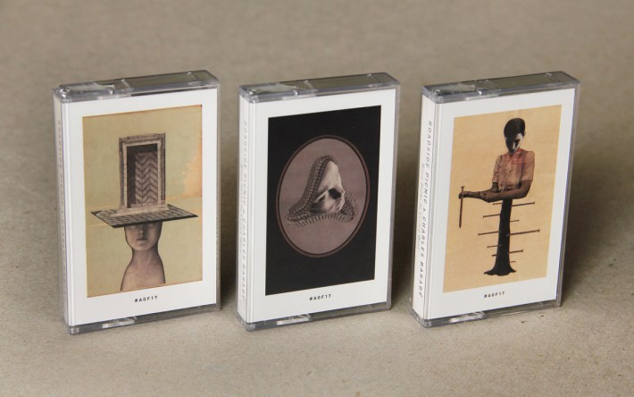 Worn paths in crown dust